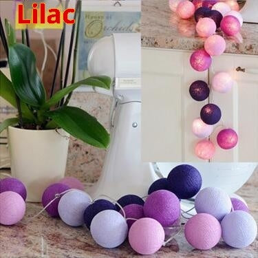 LED cotton ball lights