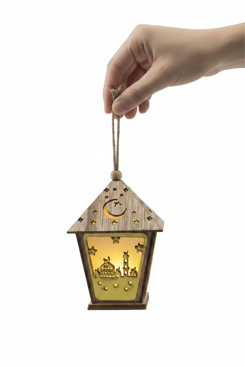 House pendant with LED lights