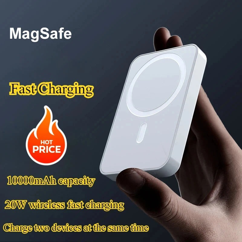 20W Power Bank Magnetic 10 000mAh Portable Wireless Fast Charging PowerBank For Magsafe For  15 Pro Max 16 Pro