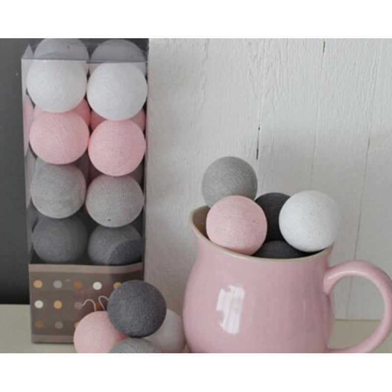 LED cotton ball lights
